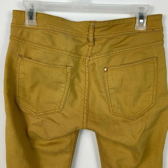 H&M Light Weight Skinny Gold Jeans 27 - Picture 5 of 7